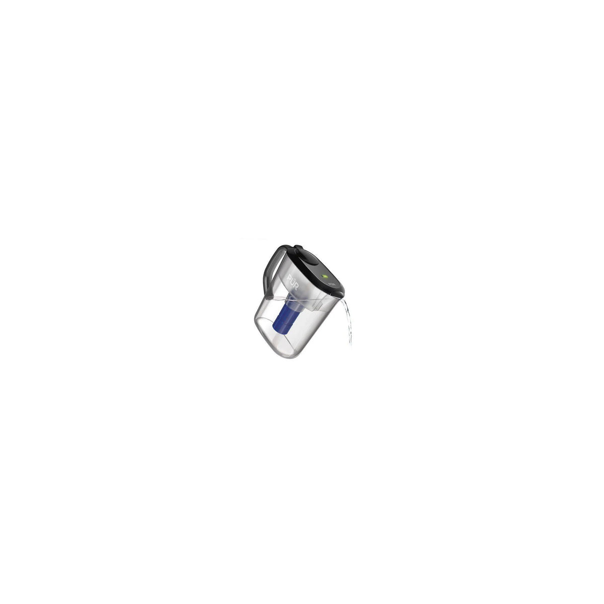 PLUS 11 Cup aqua Pitcher Filtration System Smoke PPT110BA