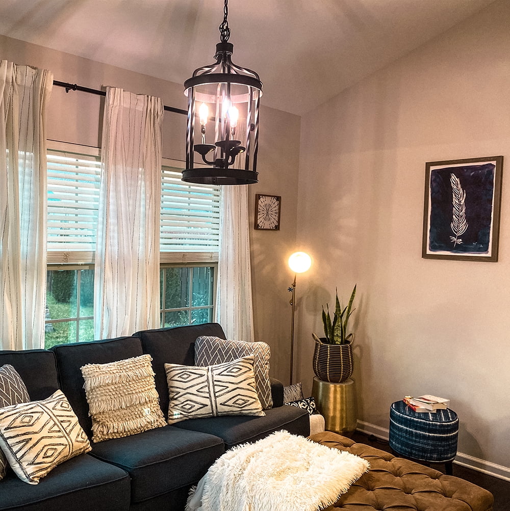 Bulbrite Solana 3-Pack 40 Watt Equivalent B11 Smart WiFi Connected 90CRI Chandelier LED Light Bulb