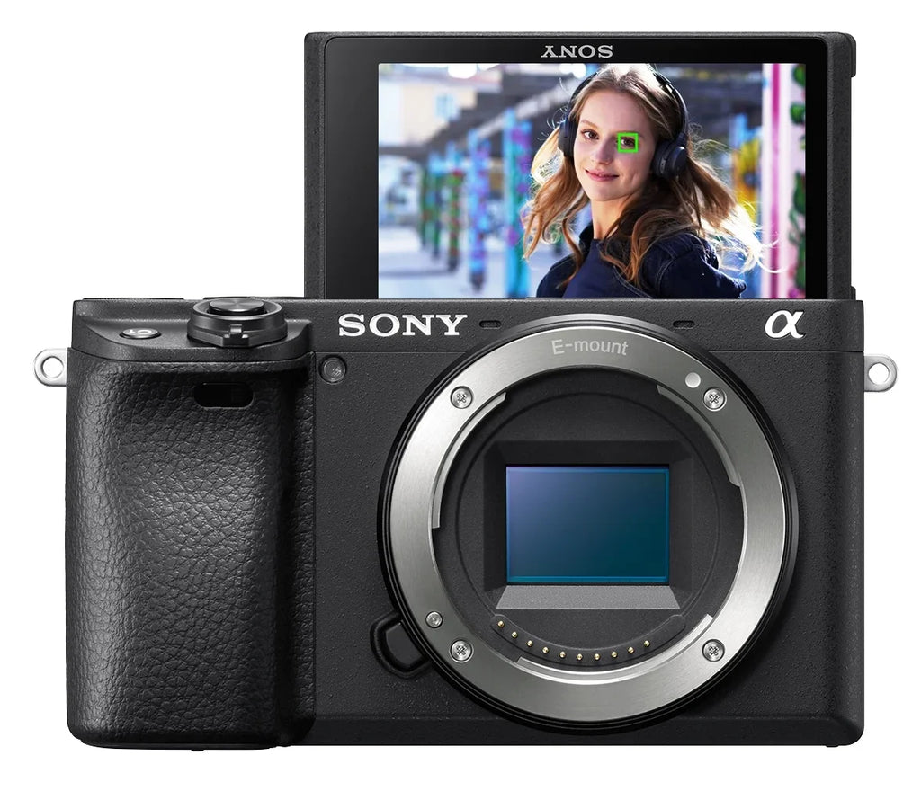 a6400 ILCE-6400 - Digital camera - mirrorless - 24.2 MP - APS-C - 4K / 30 fps - body only - Wi-Fi, NFC, Bluetooth - black