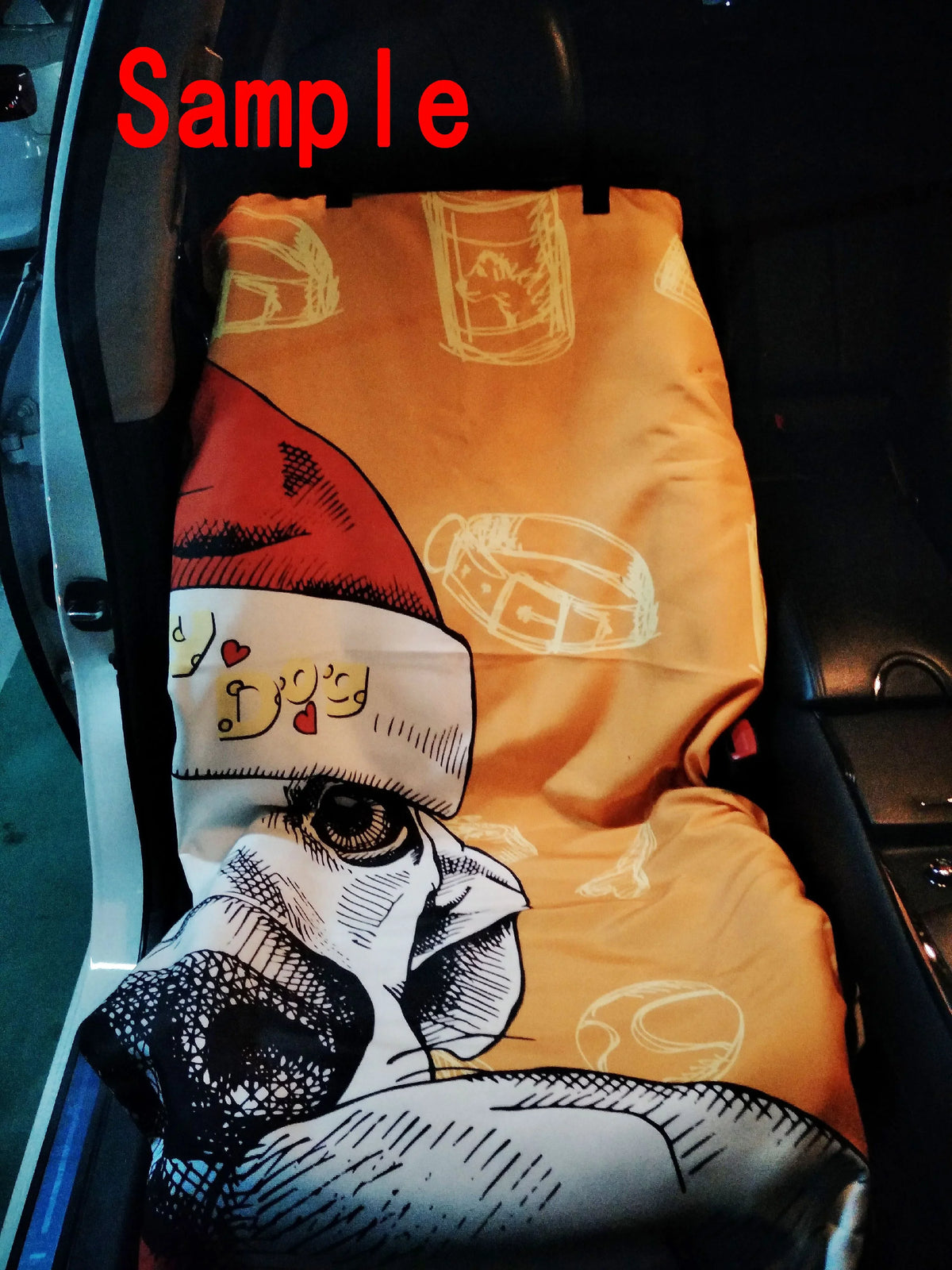 GCKG "PIN UP GIRL-COME ON IN" Pet Car Seat shield Dog Car Seat Mat Hammock Cargo Mat Trunk Mat For Cars Trucks and SUV 54x60 inches