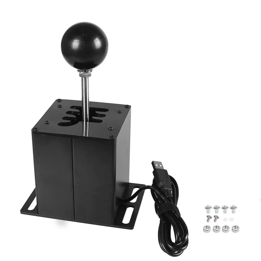 Andoer USB H Gear Shifter PC Sequential Gears Shifting Device Computers Racing Games Accessory