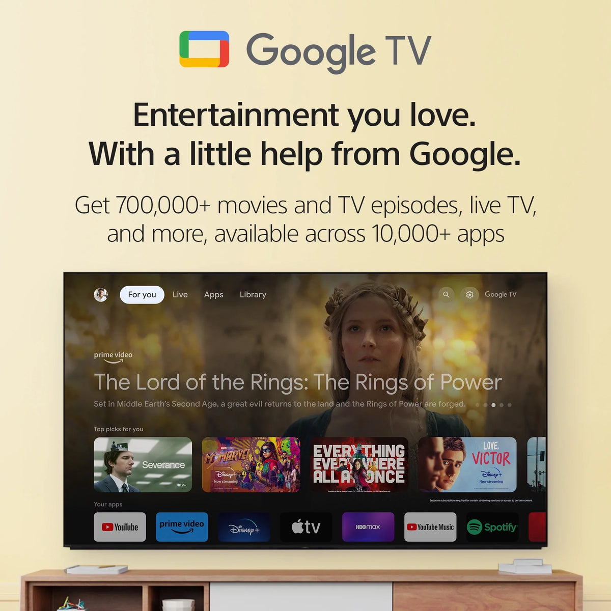 75” Class X77L 4K Ultra HD LED Smart Google TV KD75X77L - 2023 Model
