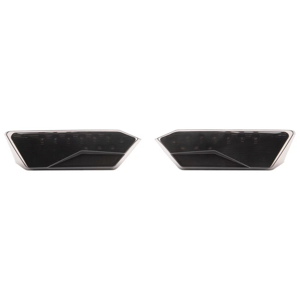 Tusk LED Tinted Taillights For POLARIS RZR XP Turbo FOX Edition 2018