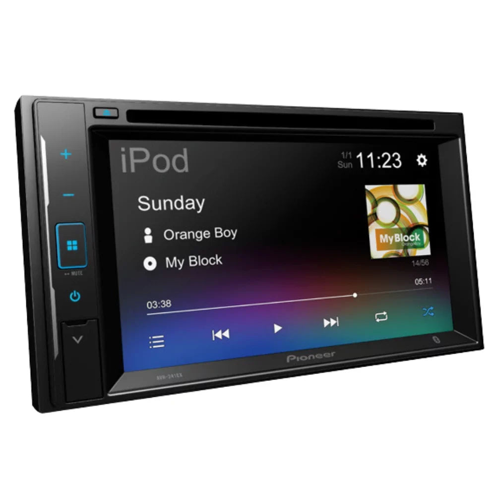 KIT4679 Bundle for 1995-1999 Chevrolet Suburban W/ Pioneer AVH-241EX Double DIN Car Stereo with Bluetooth/Backup Camera/Installation Kit/in-Dash DVD/CD AM/FM 6.2" Touchscreen Digital Media Receiver