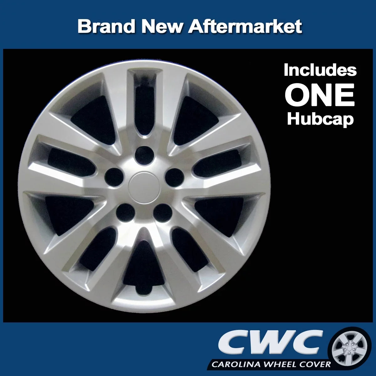 Premium Replica Hubcap for Nissan Altima 2013 - 2018 Replacement (SIngle Hubcap). CarolIna Wheel protector 16-In