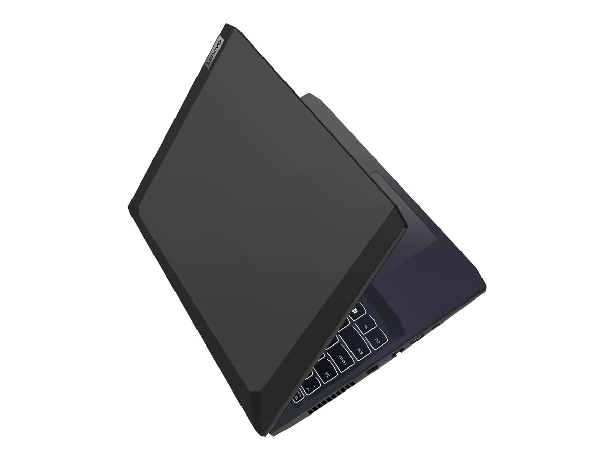 IdeaPad Gaming 3 15ACH6 82K2 - 180-degree hinge design - AMD Ryzen 5 - 5600H / up to 4.2 GHz - Win 10 Home 64-bit - GF RTX 3060  - 8 GB RAM - 512 GB SSD NVMe - 15.6" IPS 1920 x 1080 (Full HD) @ 120 Hz - 802.11a/b/g/n/ac/ax - shadow black - kbd