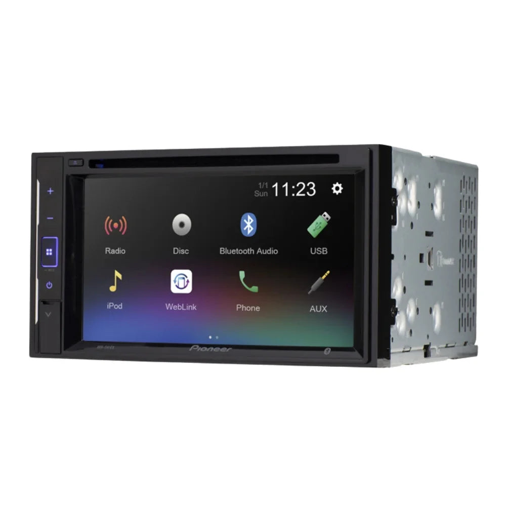 KIT4679 Bundle for 1995-1999 Chevrolet Suburban W/ Pioneer AVH-241EX Double DIN Car Stereo with Bluetooth/Backup Camera/Installation Kit/in-Dash DVD/CD AM/FM 6.2" Touchscreen Digital Media Receiver