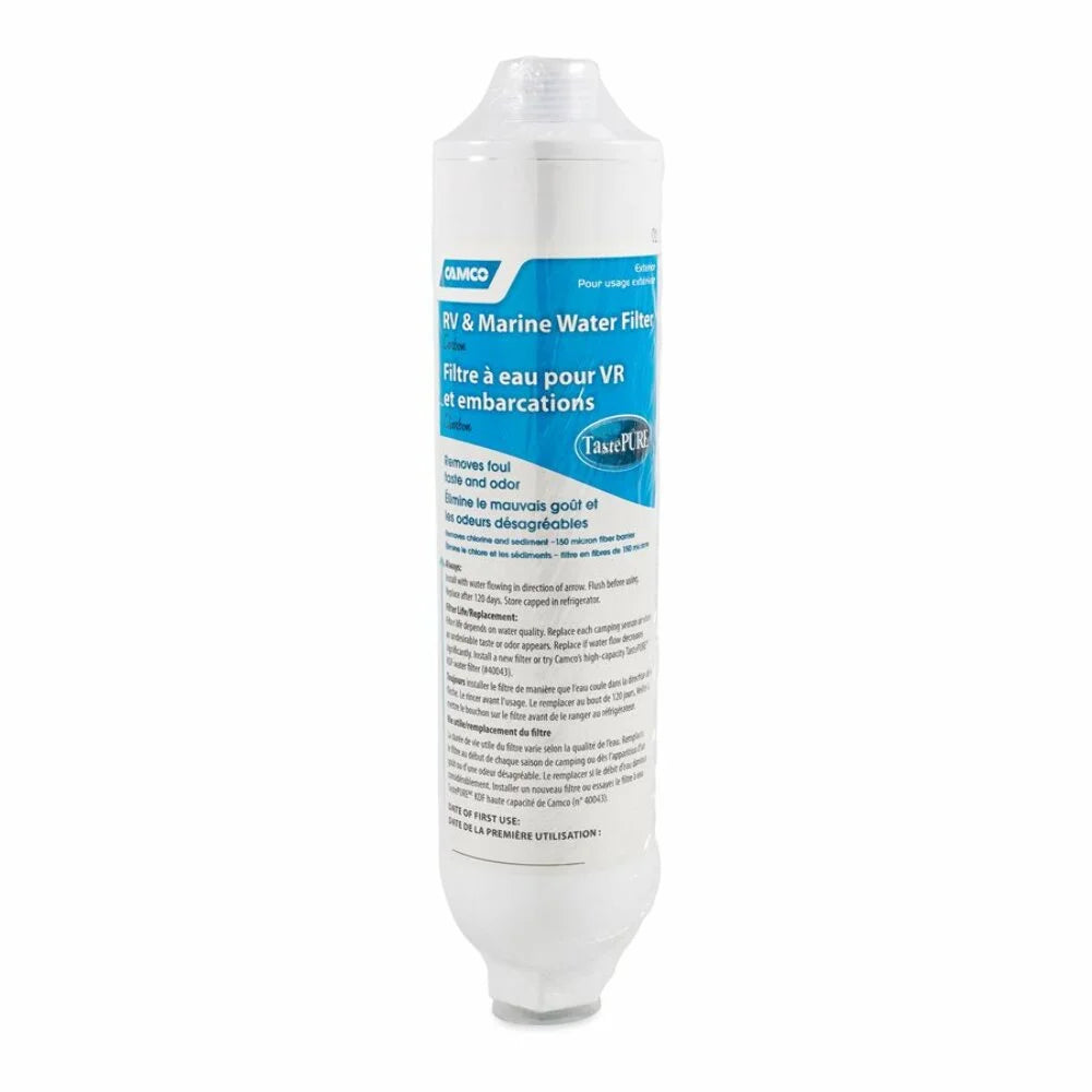 Camco 40646 - TastePURE KDF 2.5 GPM White liquid Filter