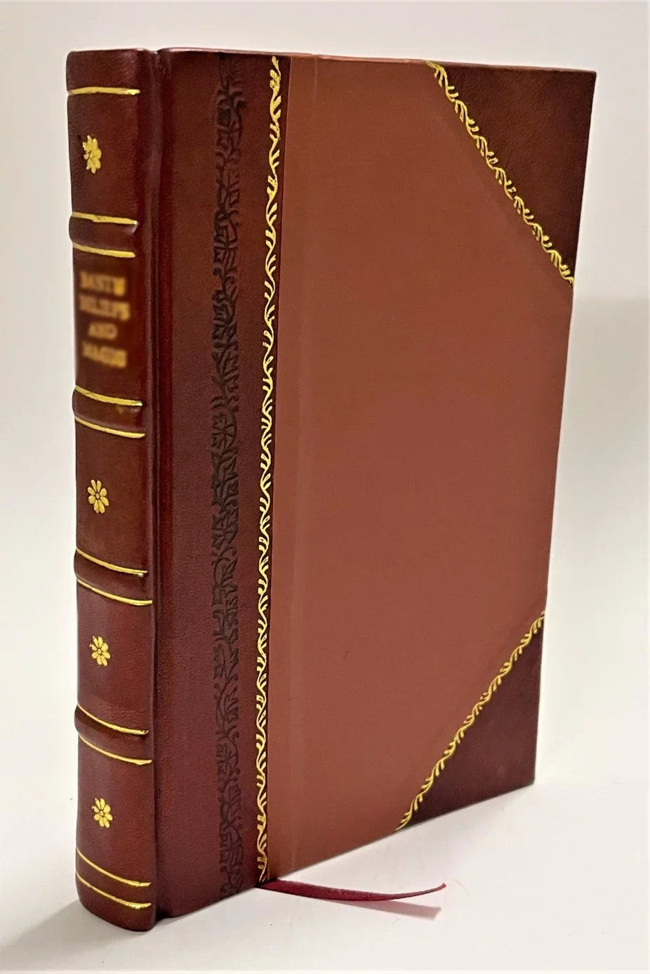 5 / Perez Galdos, Benito (1916) [Leather Bound]. El tacano Salomon : sperate miseri : comedia en dos actos Volume 432, no