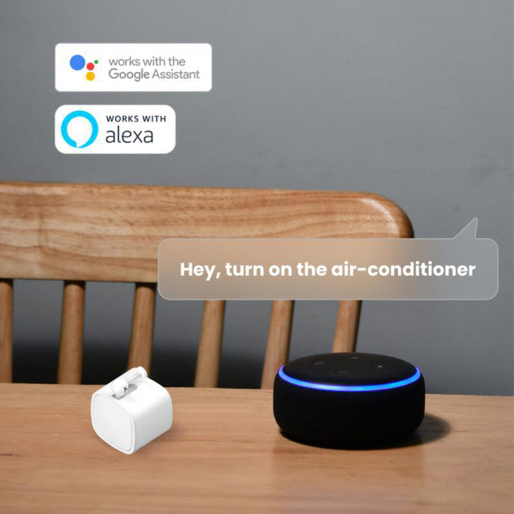 Tuya BT Intelligent Household Fingerbot Mobilephone APP Remotes Control Home Coffee Machine Electric Lamp Electrical Switch Button Pusher matching with Alexa Google Home Voice Control