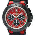 Pre-Owned BVLGARI Diagono Magnesium Chronograph Ceramic Automatic Watch DG42SMCCH BF567466 (Good)