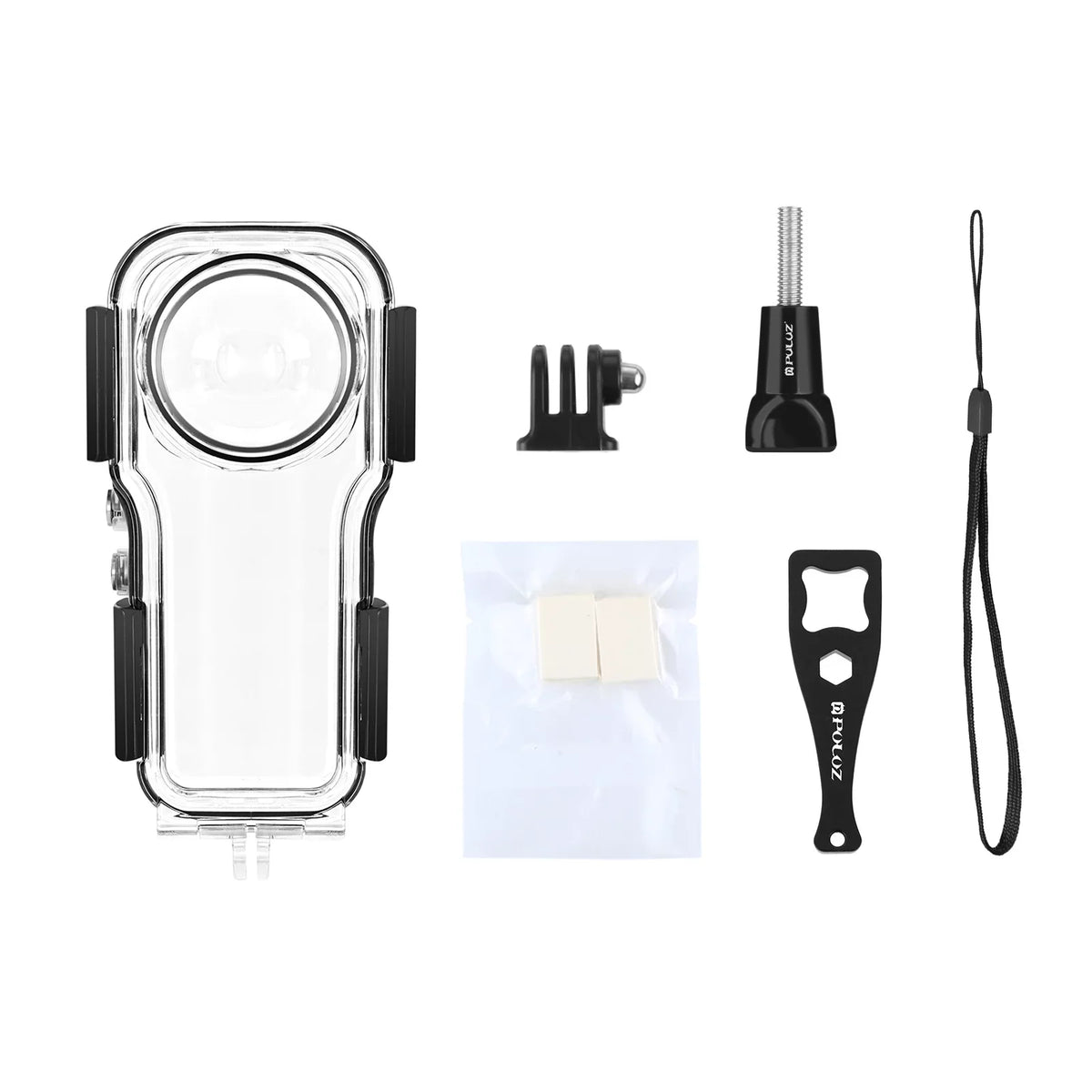 For Insta360 One RS 1-Inch 360 Edition PULUZ 40m Underwater Waterproof Housing Case
