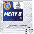 Filter King 12x53x1 Air Filter | 4-PACK | MERV 8 HVAC Pleated A/C Furnace Filters | MADE IN USA | Actual Size: 12 x 53 x .75"
