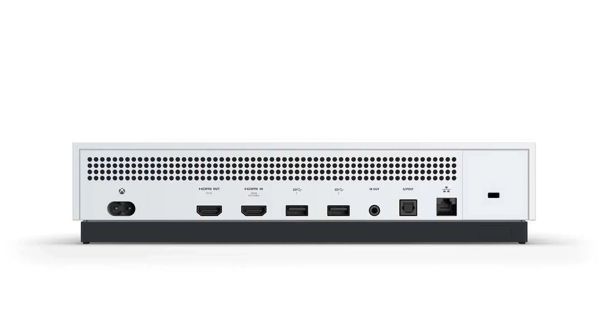 Restored  234-00051 Xbox One S White 1TB Gaming Console with HDMI Cable (Refurbished)