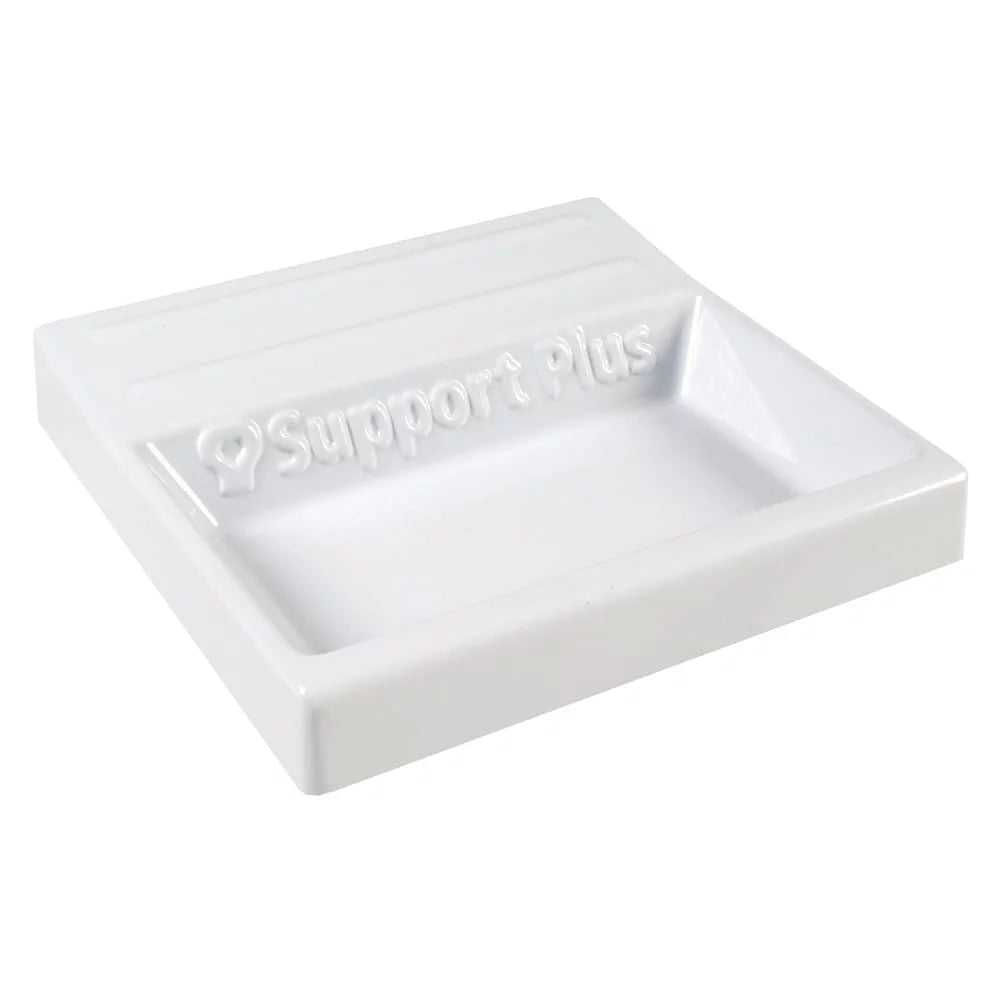 Support Plus Foot Soak Tray - Shallow Home Pedicure Foot Spa Nail Soaking Bowl, Foot Care Wash Basin
