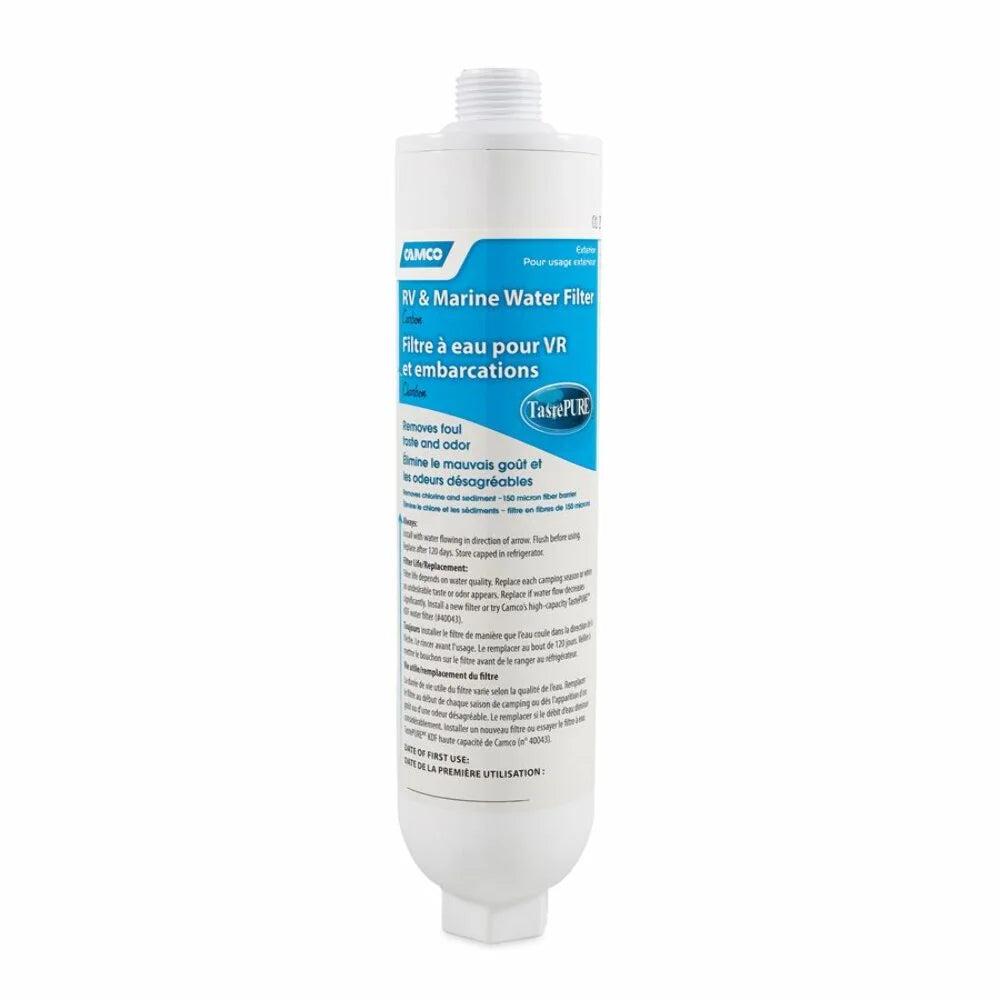 Camco 40646 - TastePURE KDF 2.5 GPM White liquid Filter