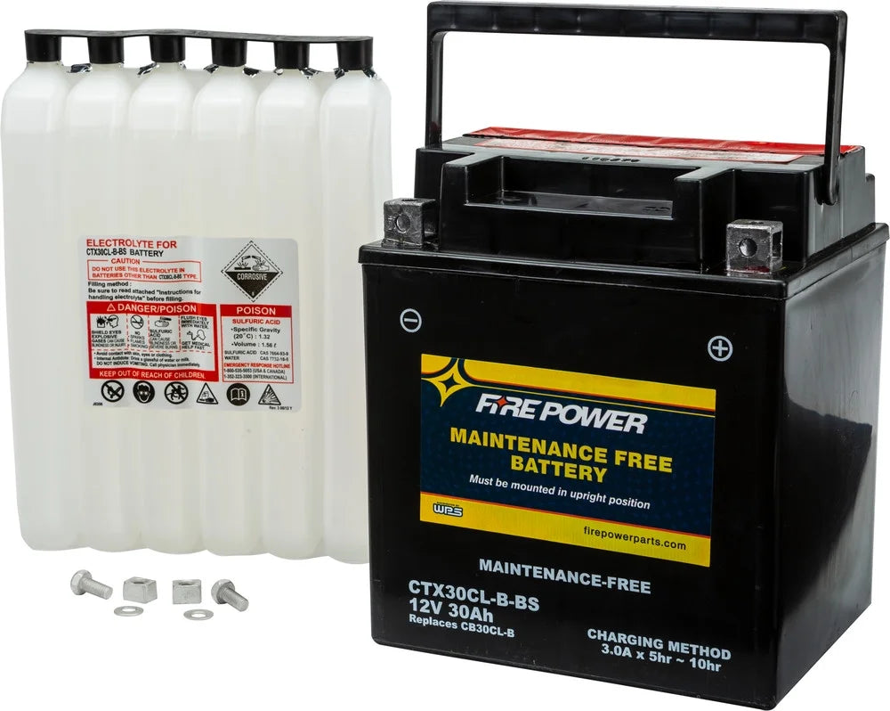 Fire Power Maintenance Free Battery CTX30CL-B-BS matching With Sea-Doo GTX LTD iS 215 2014