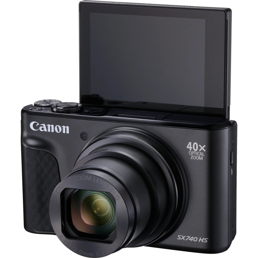 PowerShot SX740 HS 20.3 Megapixel Compact Camera, Black