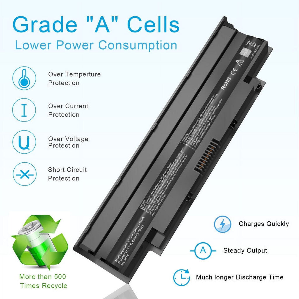 Battery For  Inspiron N4010 N4010D N5010 N5050 N5010D N5030 N7010 J1KND