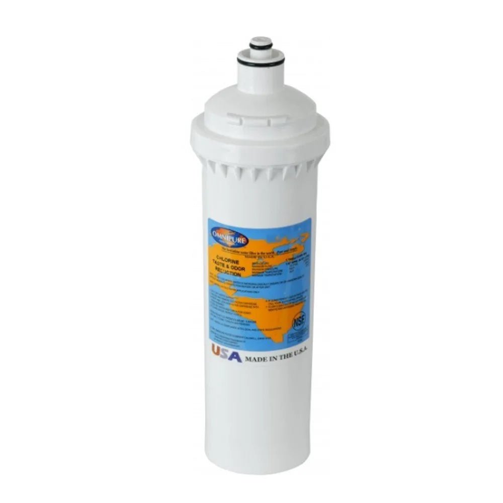 Package Of 5  Omnipure ELF-5M-P Carbon Filter with Scale Inhibitor Everpure 4CB5-S matching