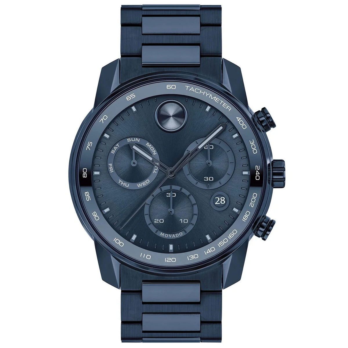 Movado Men's Bold Verso Blue Dial Watch