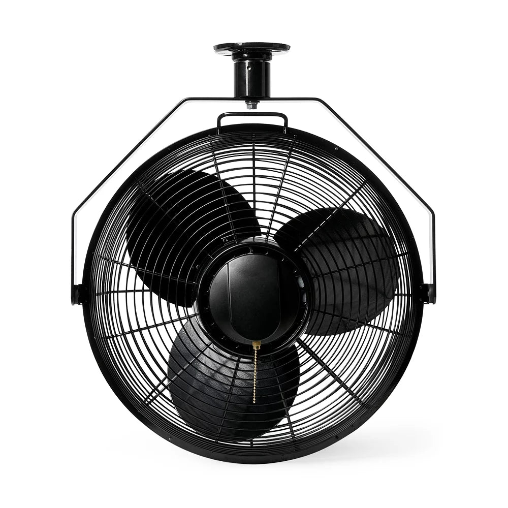Air King 18" 1/16  Motor 3 Speed Non-Oscillating Enclosed Ceiling Mount Fan