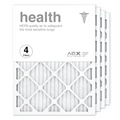 AIRx Filters 18x24x1 Air Filter MERV 13 Pleated HVAC AC Furnace Air Filter, Health 4-Pack Made in the USA