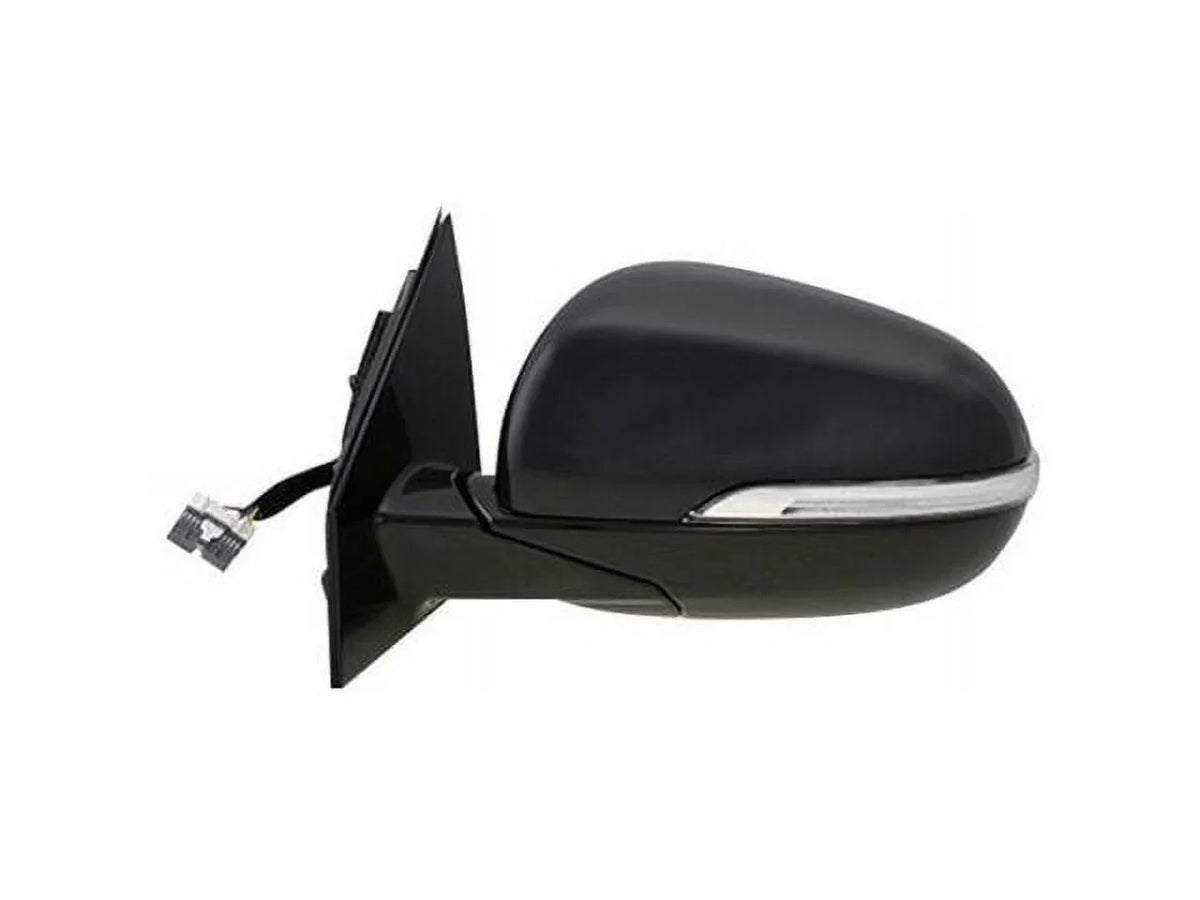 Left Driver Side Power Mirror - Paint to Match - Manual Folding - with Heated Glass and Turn Signal - without Camera and Blind Spot Detection - appropriate with 2016 - 2018 Kia Sorento 2017