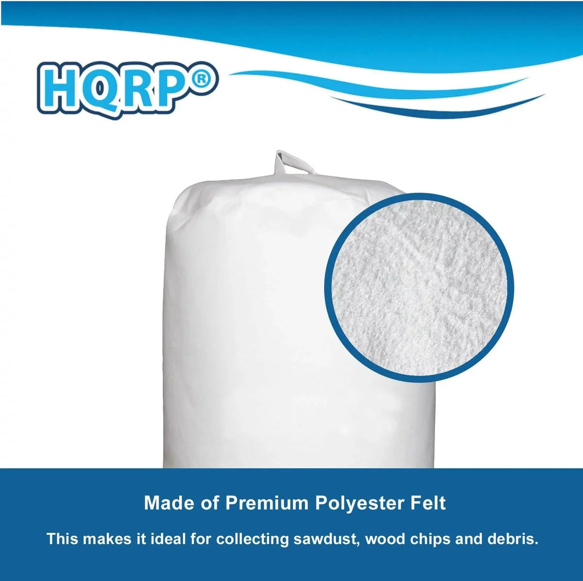 Dust Collector Bag, 15" X 24", 1 Micron Filter, matching With 70006 70335, Fits Most Dust Collector Systems
