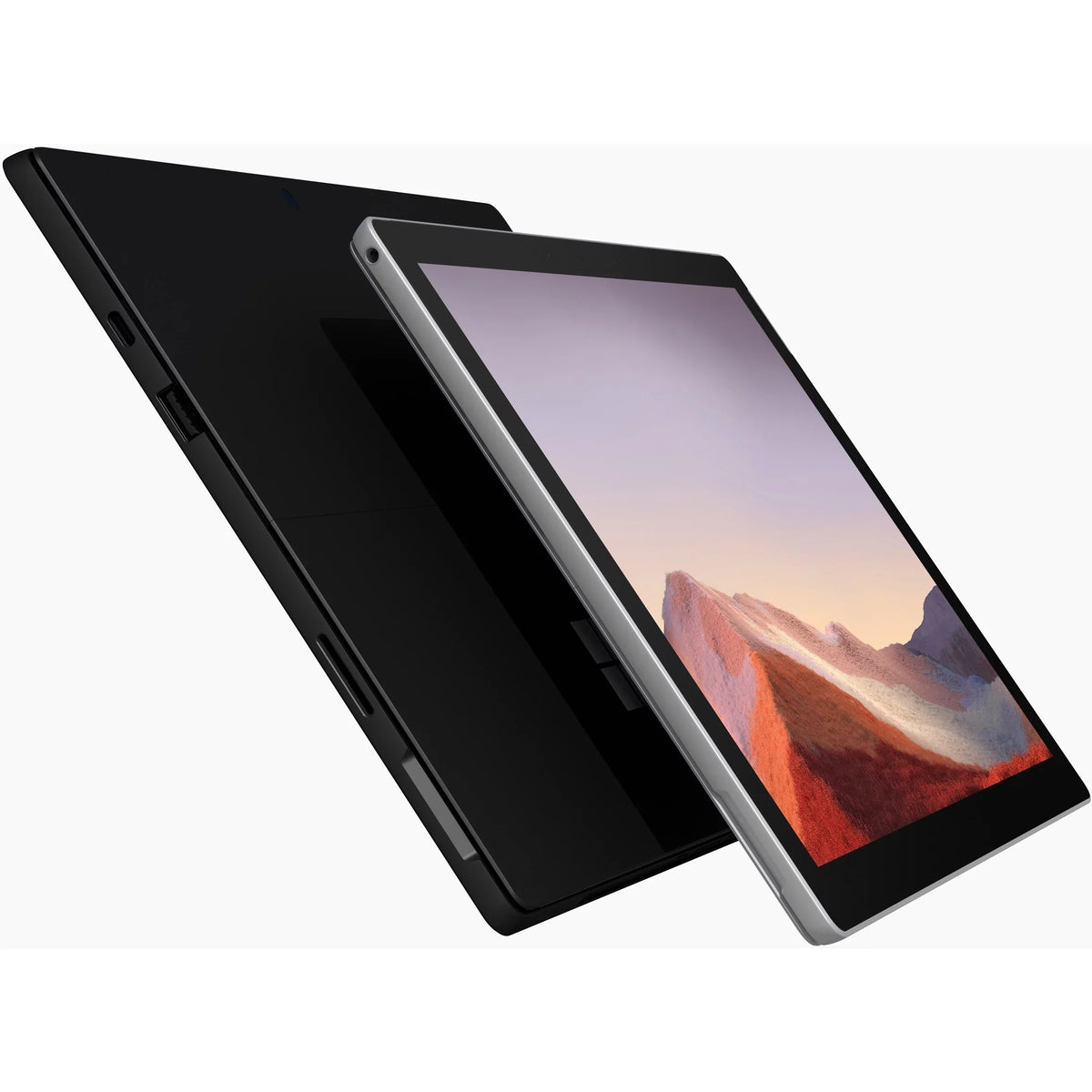 Surface Pro 7, 12.3" Touch-Screen,  Core i7, 16GB Memory, 256GB Solid State Drive, Matte Black, VNX-00016