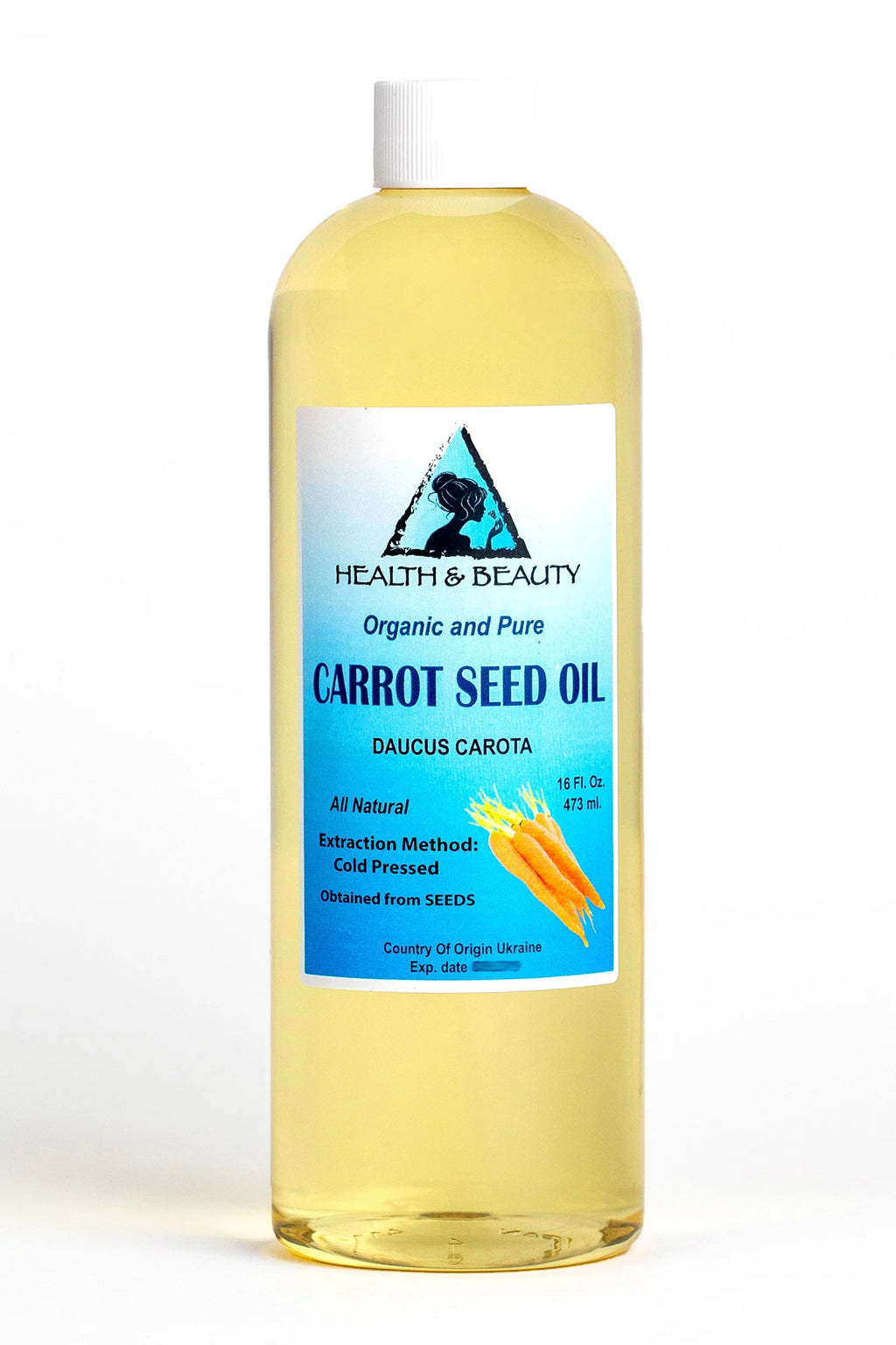 Carrot Seed Oil Organic Carrier Cold Pressed Premium Fresh 100% Pure 32 oz