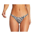 Vitamin A Women's Luciana Leopard Classic Hipster Bikini Bottom, Savanna, XS/4