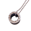 Zero One 925 Save the Children Charity Necklace Black Men's Women's Z0005229 (Fair). Pre-Owned BVLGARI B