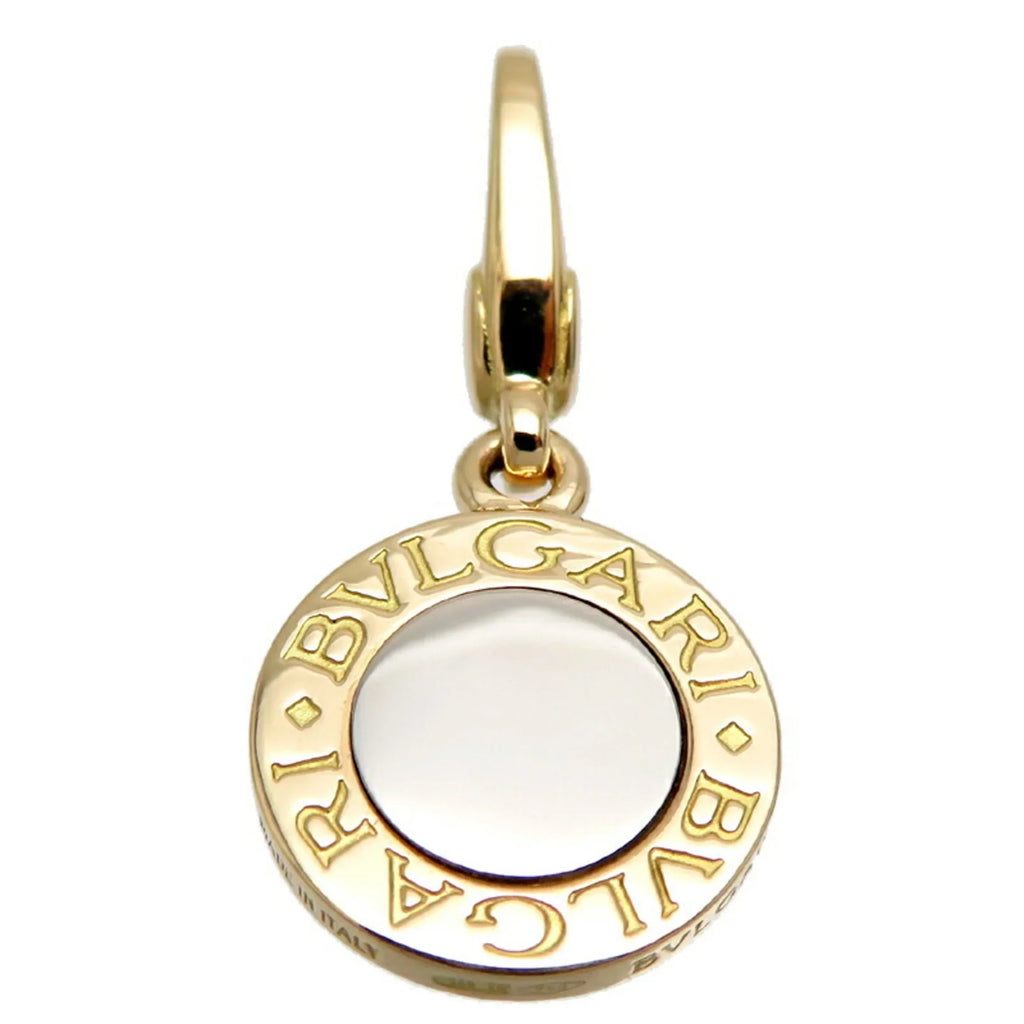 Pre-Owned BVLGARI Women's and Men's Charm 750 Yellow Gold (Good)