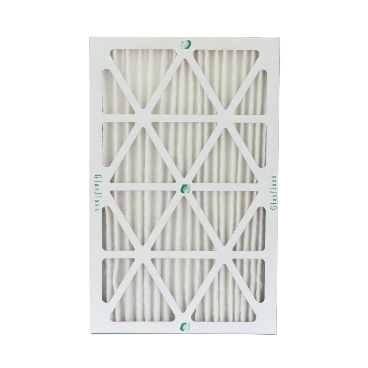 Actual Size: 15-1/2 x 24-1/2 x 1-3/4. 3 Pack of 16x25x2 MERV 13 Pleated 2" Inch Air Filters by Glasfloss