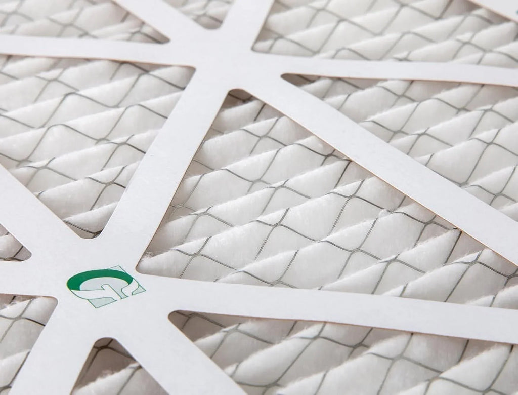 Actual Size: 15-1/2 x 19-1/2 x 3-3/4. 6 Pack of 16x20x4 MERV 13 Pleated 4" Inch Air Filters by Glasfloss