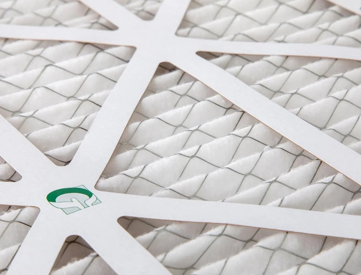 Actual Size: 15-1/2 x 19-1/2 x 3-3/4. 6 Pack of 16x20x4 MERV 13 Pleated 4" Inch Air Filters by Glasfloss