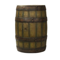 Whiskey Barrel Planter - Natural. Winterland  24 in