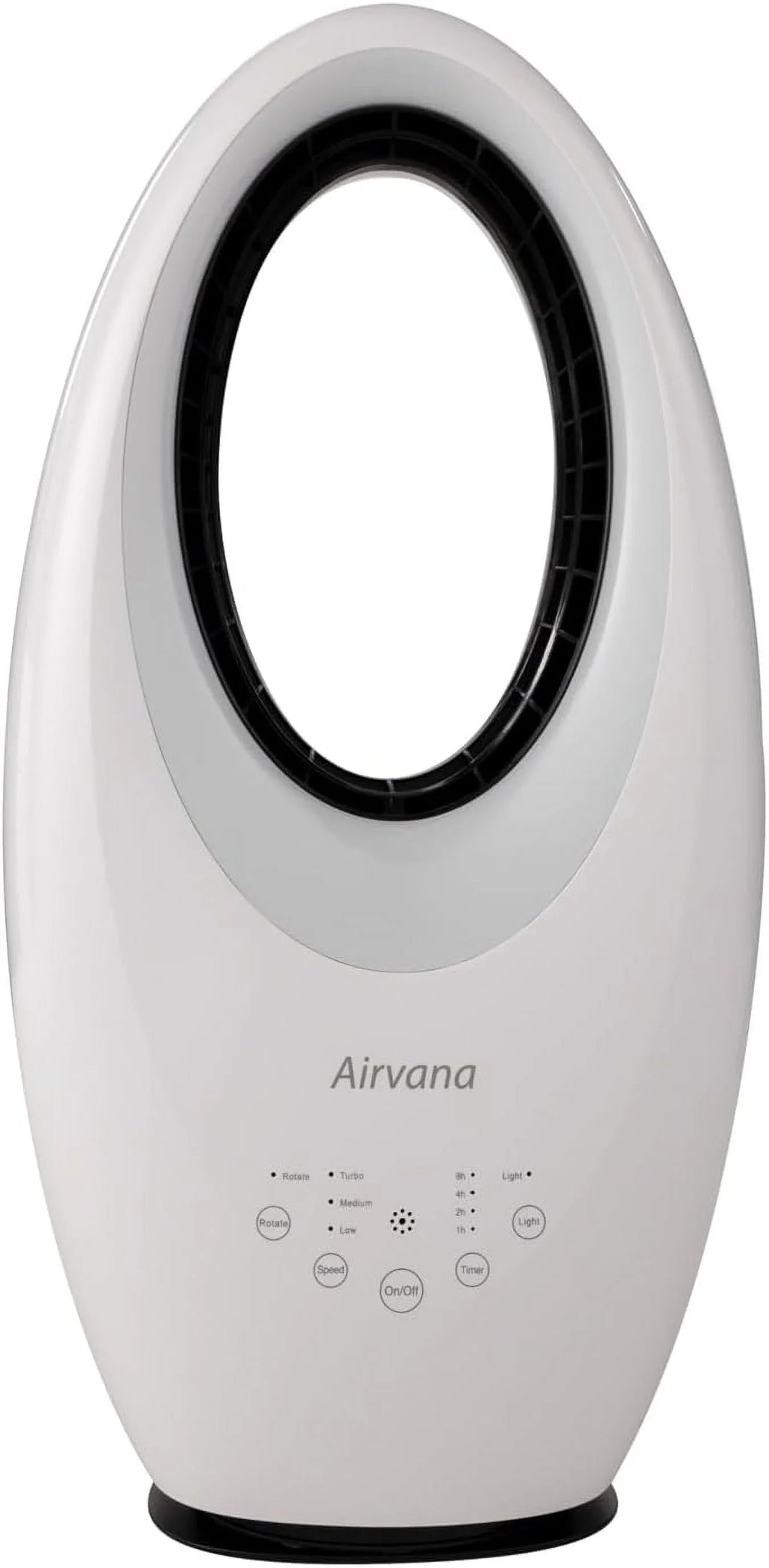 Bladeless Fan With Filter And  AV1700FAN, Pearl White