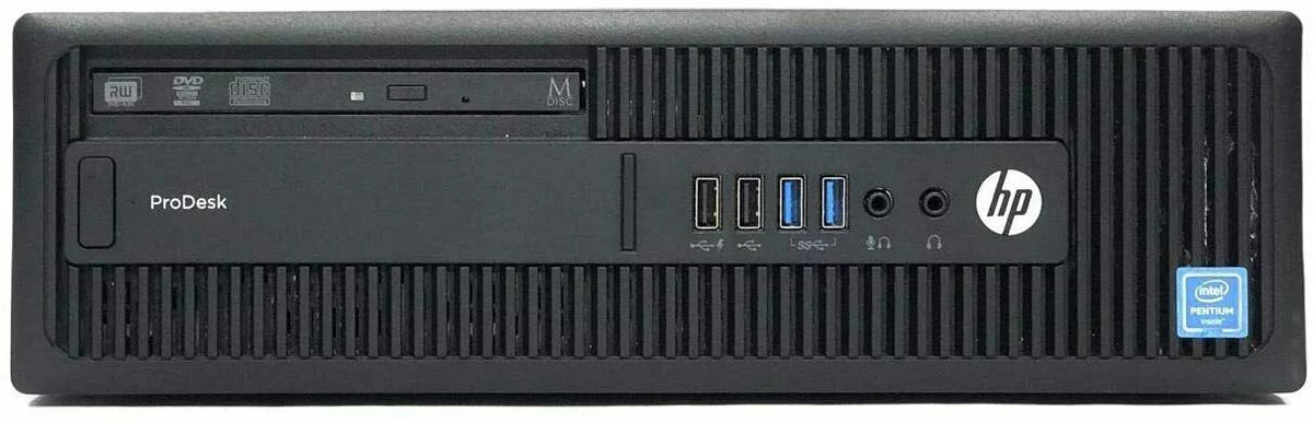 Restored  600 G2 Desktop Computer  Pentium G4400 3.3GHz CPU 8GB Ram, 2TB HDD, New 20" LCD, Keyboard & Mouse, WiFi, DVD, Win10 Pro PC (Refurbished)