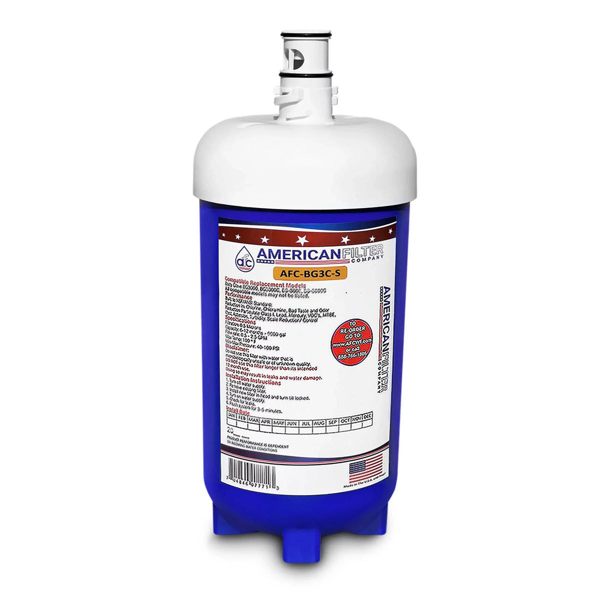 AFC Brand , moisture Filter , Model # AFC-BG3C-S , appropriate with - 1 Filters - Made in U.S.A.