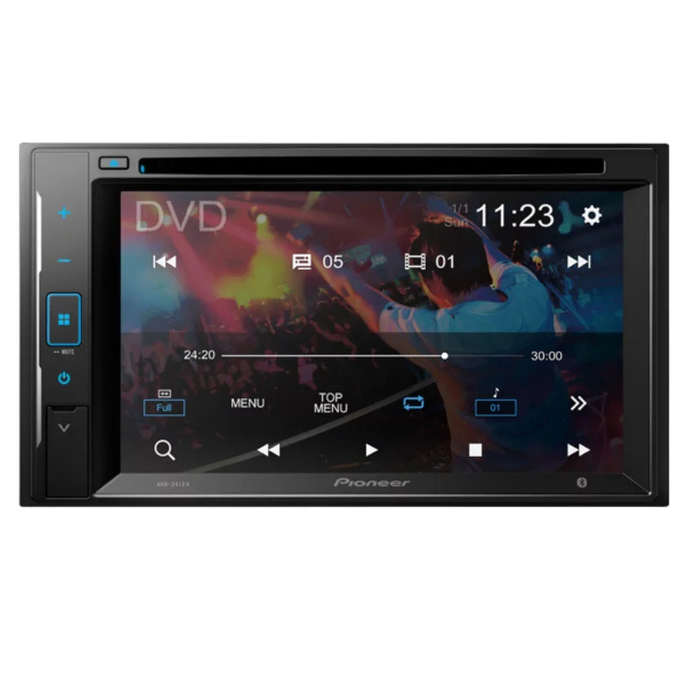 KIT4679 Bundle for 1995-1999 Chevrolet Suburban W/ Pioneer AVH-241EX Double DIN Car Stereo with Bluetooth/Backup Camera/Installation Kit/in-Dash DVD/CD AM/FM 6.2" Touchscreen Digital Media Receiver