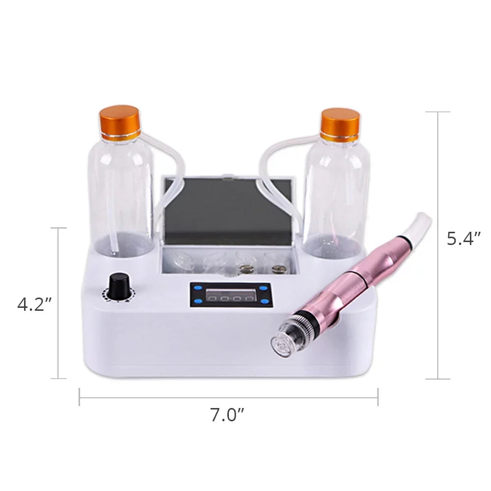 Suerbeaty Facial Beauty Treatment Machine, Facial Gas-liquid Oxygen aqua Epidermal Peeling Using Professional Skin Rejuvenation Equipment for Cosmetology Center