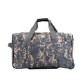 Rolling Duffle Bag, ACU Camo. 22 in