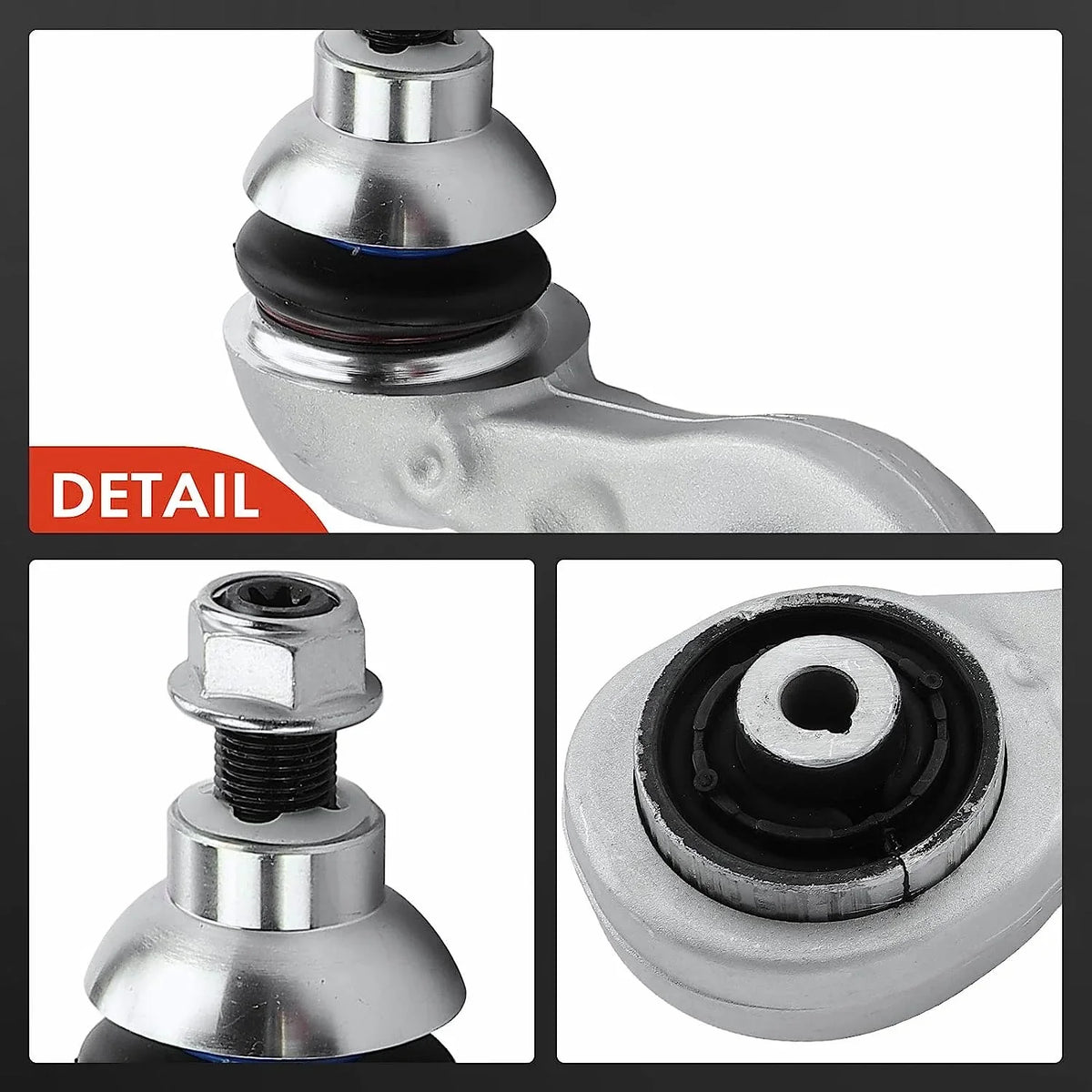 A-Premium Front Left Rearward Lower Control Arm, with Ball Joint & Bushing, matching with Mercedes-Benz S450 2018-2019, S550 2014-2017, S550e 2015-2017, S560 2018-2019, S63 AMG 2015-2017