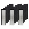 Filter-Monster – Replacement HEPA Filter with 4 Carbon Pre-Filters Set, 3 HEPA and 12 Carbon Filter Pack - matching with GermGuardian Air Purifier FLT4825 Filter Size B