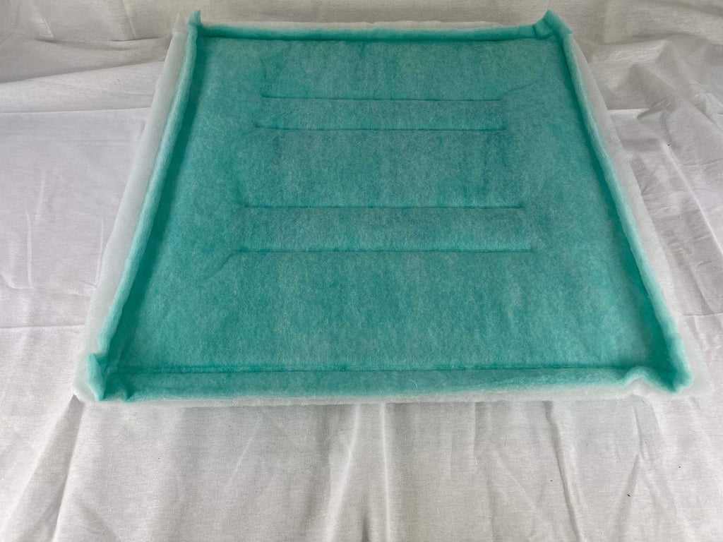 wioboy Paint Spray Booth Tacky Intake Filter Pad 20" x 20" (20 Pack), Series 55 (Internal Wire)