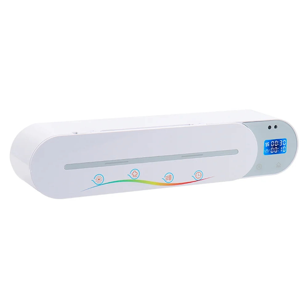 Smart Toothbrush Sterilizer with Gesture Induction, UV & Ozone, Air-Drying Rack for Hygienic Dental Care