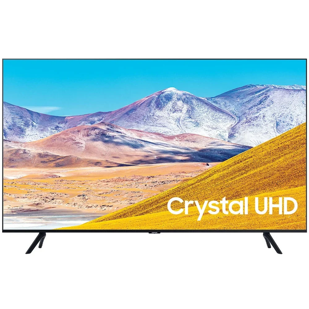 UN85TU8000 85" TU8000 4K Ultra HD Smart LED TV (2020 Model) with Deco Gear Home Theater Soundbar, Wall Mount Accessory Kit and HDMI Cable Bundle (UN85TU8000FXZA 85TU8000 85 Inch TV)