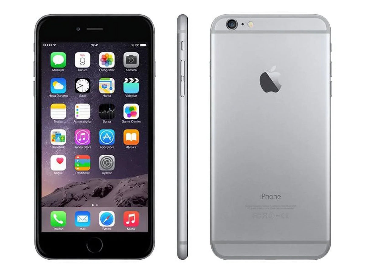 Restored  iPhone 6 Plus 64GB Unlocked GSM 4G LTE Dual-Core Phone - Space Gray (Refurbished)
